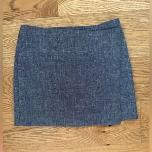 Theory Tweed A-Line Miniskirt